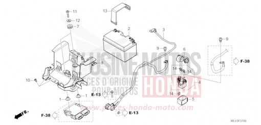 BATTERIE CB1000ST de 2026